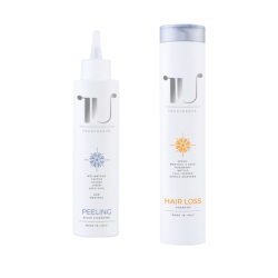 ZESTAW IU TREATMENTS - Peeling trychologiczny +  HAIR LOSS SHAMPOO