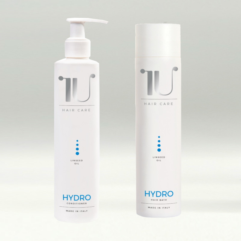 Zestaw do włosów suchych i pustych się - Hydro Shampoo + Hydro Mask  Carisma Professional