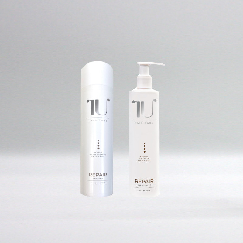 Zestaw do włosów zniszczonych - Repair Shampoo + Repair Mask Carisma Professional Zestaw do włosów zniszczonych - Repair Shampoo + Repair Mask Carisma Professional