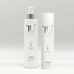 Zestaw do włosów suchych i po zabiegach - VITAL Shampoo + VITAL Mask  Carisma Professional