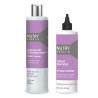 Zestaw Nutry keratin - woda lamelarna + szampon do rekonstrukcji łodygi włosa -Rebitalia Professional Cosmetics