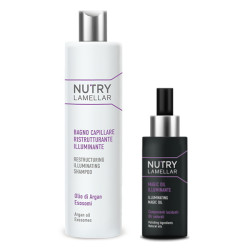 Zestaw nadający połysk- Nutri Lamellar Shampoo +Magic Oil