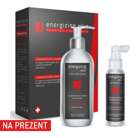 Zestaw Prezentowy Energizing Plus Szampon + Energizing Plus Lotion Rebitalia Professional Cosmetics